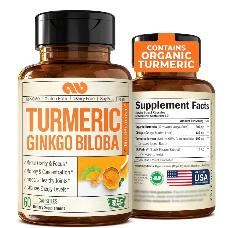 Organiczny suplement kurkuminy – Turmeric Curcumin Capsule recenzja i cena