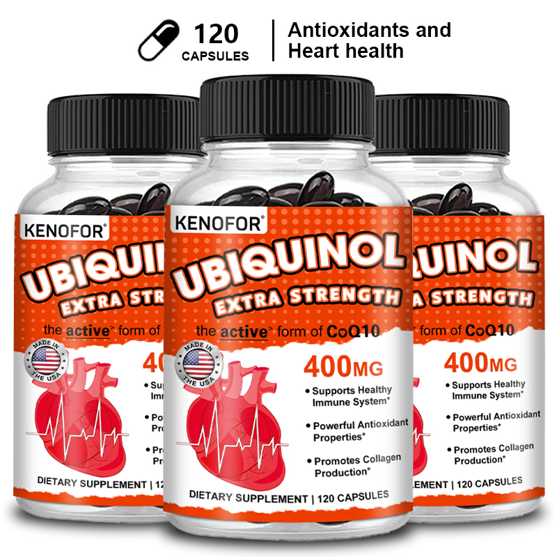 KENOFOR Ubiquinol CoQ10 400 mg – Coq10 Ubiquinol Softgel recenzja i cena