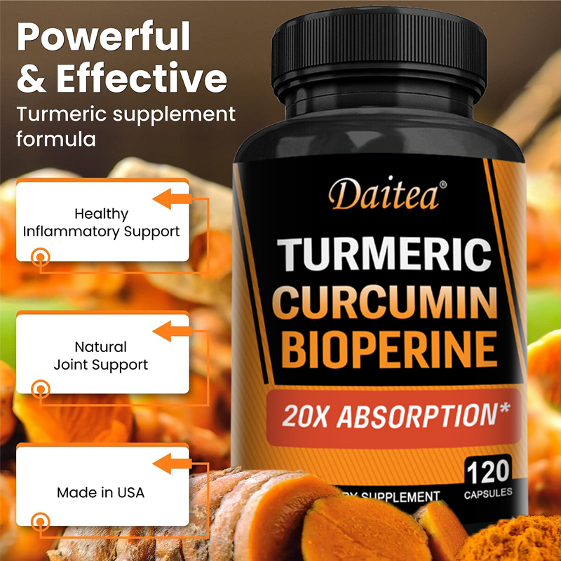 Kurkuma Kurkumin z Imbirem i C – Turmeric Curcumin Capsule recenzja i cena