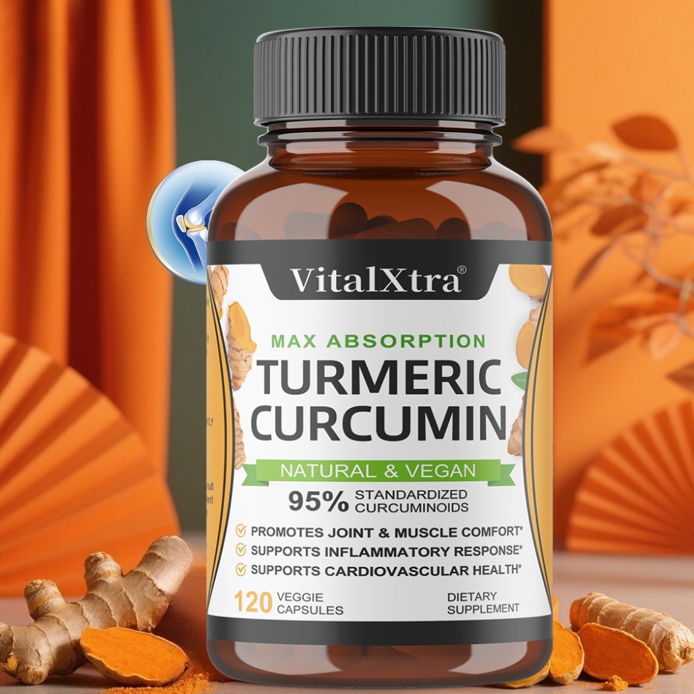 Kurkuma z kurkuminą i czarnym  – Turmeric Curcumin Capsule recenzja i cena