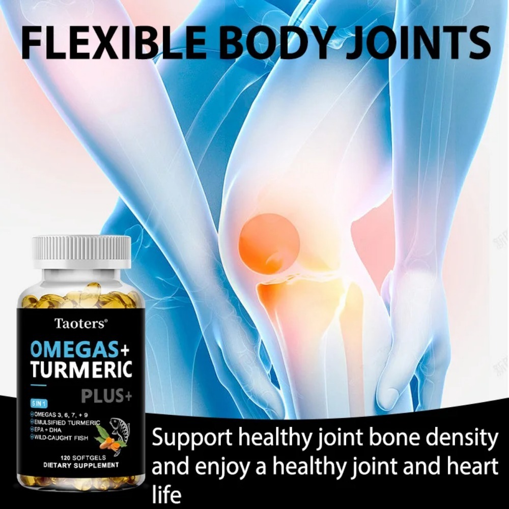 Suplement Omega 3 6 9 Plus - W – Turmeric Curcumin Capsule recenzja i cena